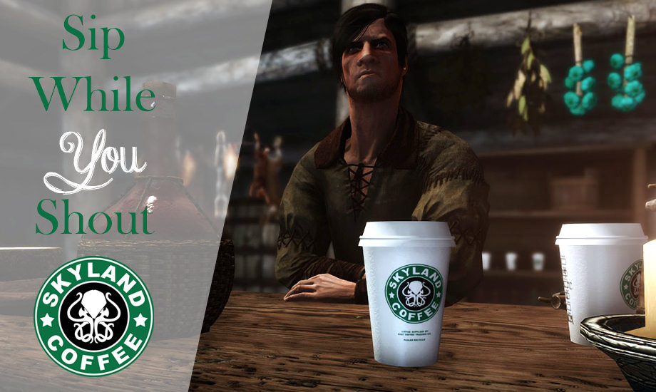 Infamous Game Of Thrones Coffee Cup Appears In Skyrim Mod Gaming Thrill