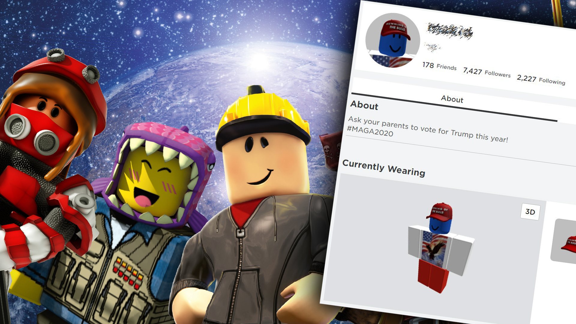 Over 1000 Roblox Accounts Hacked By Donald Trump Supporters